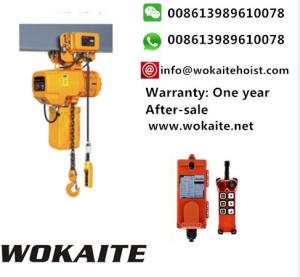 Wholesale Hoists: WOKAITE  KITO Type Electric Chain Hoist with 1.5T