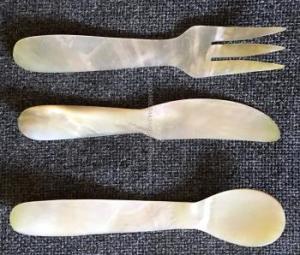 Wholesale Measuring Cups & Spoons: Mother of Pearl SpoonSet , Caviar Spoon Set, Seashell Spoon Set