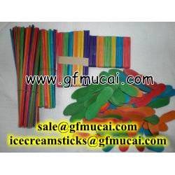 Wholesale craft sticks: Woodcraft Color Sticks