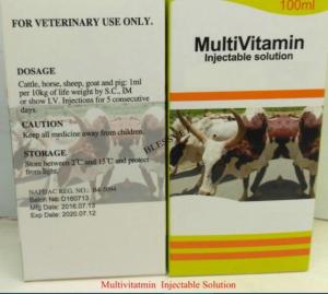 Wholesale dexpanthenol: Multivitamin Injectable Solution Growth Promoters for Cattle