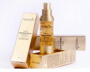 Wholesale lighting: Navacos Medi Gamma Gold Serum 24K Gold Serum Rejuvenates Skin To Prevent Skin Aging, for All Skin Ty