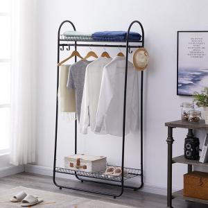Wholesale hanging closet: GMJ Metal Garment Rack Free-Standing Closet Organizer