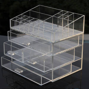 perspex storage boxes