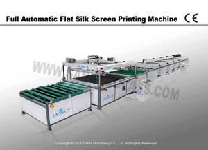 Wholesale auto screen printing machine: Fully Automatic Glass Printing Machine Line
