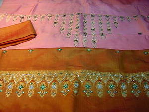 Wholesale chudidar salwar: Silk Chudidar with Zardosi,Kundan,Sequin Work