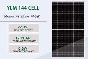 Wholesale solar systems: 440W Mono Solar Panel for Solar Power System