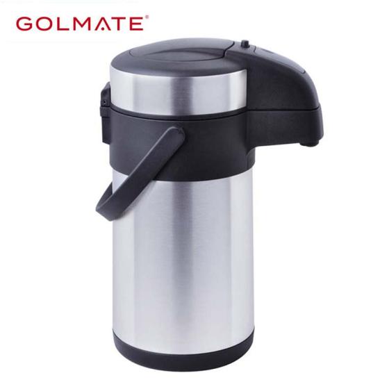 1.9L Thermos Pump Action Vacuum Flask Double Wall Coffee Flask, by golmate, Sep, 2023