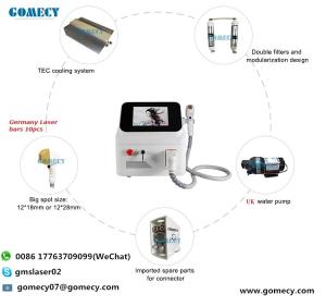 Wholesale alma: GOMECY Portable Laser Diodo Depilator Alma Soprano Ice Platinum Painless Hair Removal Machine