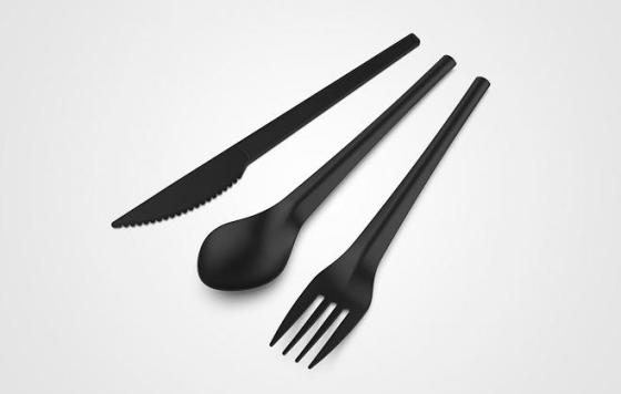 Sell PLA Cutlery Set Black