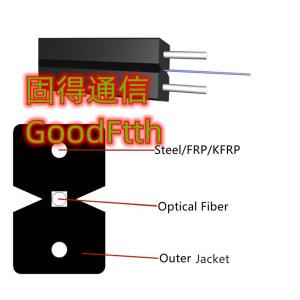Wholesale optic attenuator: Good FTTH Drop Cables Flat Self-supporting 1C 2C 4C 12C 24C  SM G657A1 G657A2 G657B3 LSZH GoodFtth