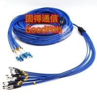 Armoured Patch Cord LC SC FC ST E2000 MU MPO MTP SM MM 1C 2C 4C 6C 8C 12C 24C Cores Fibers GoodFtth 3
