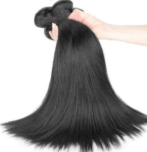 Wholesale hair clip: Clip Hair Extension Virgin Straight Brazilian Human Hair Wigs
