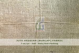 Wholesale decorations: 7 Oz Burlap Jute Hessian Fabric (Cloth) in Rolls & Bales