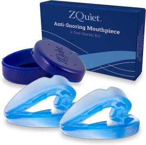 Wholesale molds: ZQuiet, Anti-Snoring Mouthpiece Starter Pack with 2 Sizes Living Hinge & Open Front Design