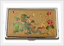 Wholesale digital holy: [Business Card Case] Dragon Pattern (Gold)