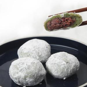 Wholesale red rice: Glutinous Rice Cake (With Fresh Ramie Leaf)