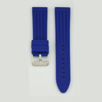 Sell BLUE SILICONE RUBBER WATCH STRAP MANUFACTURER