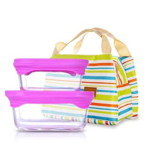 Wholesale lids: Silicone Lid Glass Lunch Box
