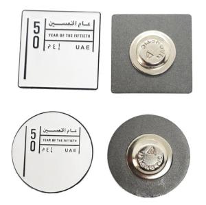 Wholesale various die casting items: Magnetic Badge of UAE 50th Anniversary National Day