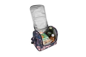Wholesale women bags: Women's Medium Size Printed Cross Body Lunch Bag Pattern Floral Gox Bag