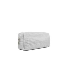 Wholesale pad case: Single Compartment Padded Mesh Square Tube Shape Pencil Case Gox Bag