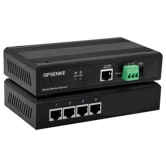 Double Serial Device RS232 RS485 RS422 Ethernet Server Modbus Multi-host Polling
