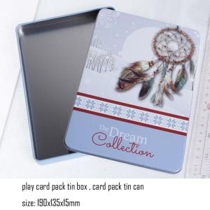Wholesale gift tins: Gift Card Pack Tin Box
