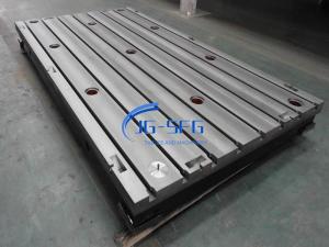 Wholesale h iron: Cast Iron T-slotted Floor Plates