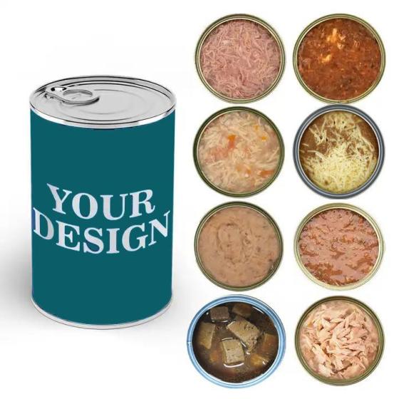 Sell OEM Factory Canned Food Multiple Flavors Pet Dog Cat Food