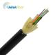 Aerial ADSS Fiber Optical Cable  All-dielectric Self-supporting 24cores G652D PE SM Span 100M
