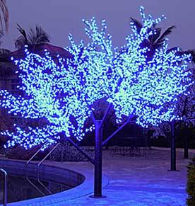 led tree lights outdoor