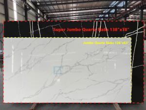 Wholesale quartz: Thailand Super Jumbo Quartz Slabs 138X78