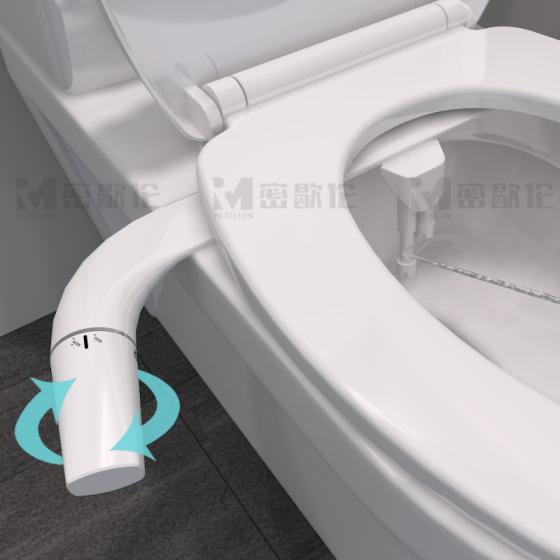 Ergonomic and Hygienic Bidet Attachment for Toilet Seats Universal Double Nozzle Toilet Bidet Kit with Brass T-Adapter Blue Delta Bidet Movement Number 2 Bidet Toilet Seat Attachment