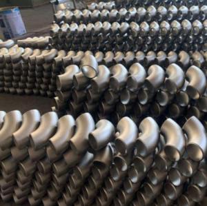 Wholesale butt welded pipe fittings: Seamless Elbow ASME B16.9, ASTM A234 WPB, 90DEG, DN200x SCH80, BE End, Long Radius