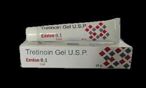 Wholesale used tube: Tretinoin 0.1 Gel - ENVION