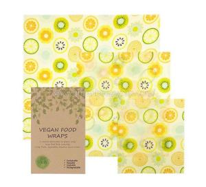 Wholesale natural handmade soap: Vegan Food Wrap Assorted 3 Pack
