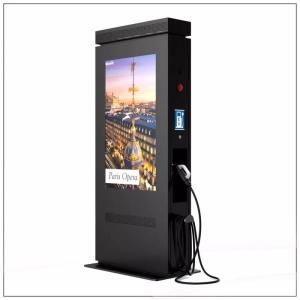 Wholesale vehicle electronics: Combo Electric Vehicle Charging Station LCD Advertising Display Digital Kioskposter