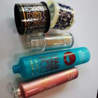 Automatic 2 Color Bottle Cap Vodka Cap Plastic Metal Maskara Lipstick Hot Foil Stamping Machine 3