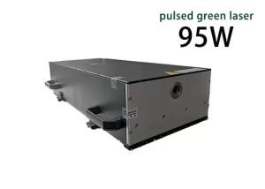 Wholesale green laser: 95W Nanosecond Pulsed Green Fiber Laser Single Mode 532nm Wavelength