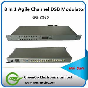 Wholesale catv: 8 Channel Dsb Agile Channel CATV Video Modulator