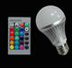 5w RGB LED Light Bulb with Remote Control CE Rohs E27 E26