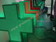 3D Single Color LED Pharmacy Cross Display 1000x1000