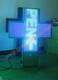 Dual Color LED Pharmacy Cross Sign Display 800x800