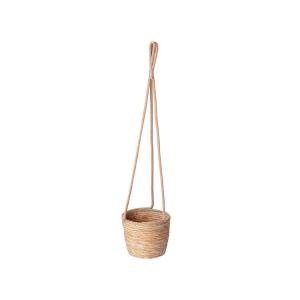 Wholesale handmade flower: Seagrass Flower Hanging Basket