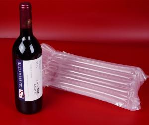 Wholesale customized waterproof printed tape: Red Wine Pouch Air Column Bag