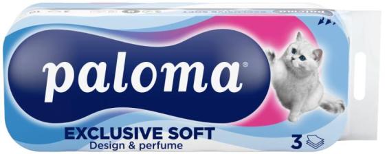 Sell Toilet paper PALOMA Exclusive Soft Perfumed and Printedm 10 Rolls / 3 ply