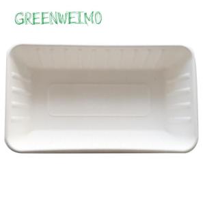 Wholesale food tray: Biodegradable Sugarcane Bagasse Food Tray
