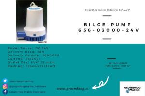 Wholesale 24v dc motors: Bilge Pump 656-03000-24V