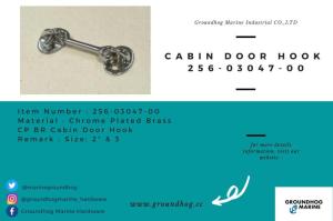Wholesale steel plate: Cabin Door Hook 256-03047-00