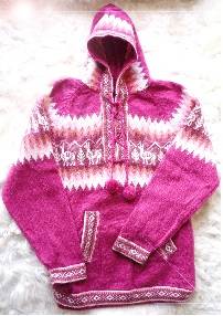 peruvian llama sweater